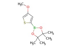 eMolecules​&nbsp;Ambeed / 2-(4-Methoxythiophen-2-yl)-4455-tetramethyl-132-dioxaborolane / 100mg / 714089703 / A972564 /  / 1073339-22-6 / MFCD12405477 / 240.120 / C11H17BO3S