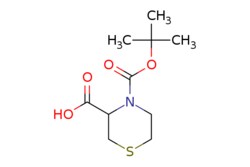 eMolecules​ ChemScene / 4-(tert-Butoxycarbonyl)thiomorpholine-3-carboxylic acid / 250mg / 589782263 / CS-D0738 / 0.000 / 128453-98-5 / MFCD02683067 / 247.310 / C10H17NO4S