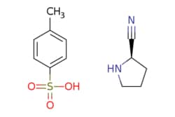 eMolecules​&nbsp;Pharmablock / 4-methylbenzenesulfonic acid(2R)-pyrrolidine-2-carbonitrile / 25mg / 761743374 / PB05025-5 / 0.000 /  / [null] / 268.330 / C12H16N2O3S