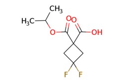 eMolecules​ Pharmablock / 33-difluoro-1-[(propan-2-yloxy)carbonyl]cyclobutane-1-carboxylic