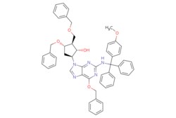 eMolecules​ Ambeed / (1S2S3S5S)-3-(Benzyloxy)-5-(6-(benzyloxy)-2-(((4-methoxyphenyl)diphenylmethyl)amino)-9H-purin-9-yl)-2-((benzyloxy)methyl)cyclopentanol