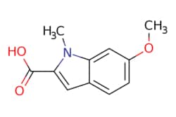 eMolecules​&nbsp;ChemScene / 6-Methoxy-1-methyl-1h-indole-2-carboxylic acid / 250mg / 714103791 / CS-0123178 / 0.000 / 739365-07-2 / MFCD06589809 / 205.213 / C11H11NO3