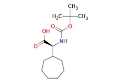 eMolecules​&nbsp;Pharmablock / (2S)-2-(tert-butoxycarbonylamino)-2-cycloheptyl-acetic acid / 25mg / 551223904 / PB91118 / 0.000 / 1228542-19-5 / MFCD16251538 / 271.357 / C14H25NO4