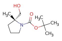eMolecules​ Pharmablock / tert-butyl (2R)-2-(hydroxymethyl)-2-methylpyrrolidine-1-carboxylate