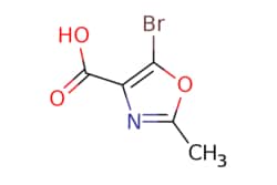 eMolecules​&nbsp;Ambeed / 5-Bromo-2-methyloxazole-4-carboxylic acid / 100mg / 525030438 / A127821 /  / 1209573-86-3 / MFCD09999146 / 205.995 / C5H4BrNO3