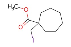 eMolecules​ Pharmablock / methyl 1-(iodomethyl)cycloheptanecarboxylate