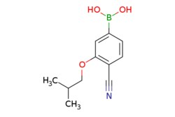 eMolecules​&nbsp;Ambeed / (4-Cyano-3-isobutoxyphenyl)boronic acid / 250mg / 718339713 / A743637 /  / 2096335-50-9 / MFCD19684100 / 219.050 / C11H14BNO3