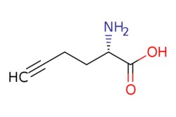 eMolecules​&nbsp;Medchem Express / L-Homopropargylglycine / 5mg / 601586563 / HY-140345 /  / 98891-36-2 / MFCD11052896 / 127.143 / C6H9NO2