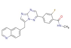 eMolecules​ Ambeed / 2-Fluoro-N-methyl-4-(7-(quinolin-6-ylmethyl)imidazo[12-b][124]triazin-2-yl)benzamide