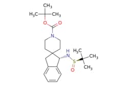 eMolecules​&nbsp;Pharmablock / tert-butyl (1S)-1-[[(R)-tert-butylsulfinyl]amino]spiro[indane-24-piperidine]-1-carboxylate / 25mg / 598562819 / PBU1167 / 0.000 / 2245085-40-7 / [null] / 406.590 / C22H34N2O3S