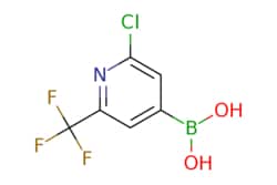 eMolecules​&nbsp;Ambeed / (2-Chloro-6-(trifluoromethyl)pyridin-4-yl)boronic acid / 100mg / 716188548 / A438501 /  / 1446486-10-7 / MFCD13188845 / 225.360 / C6H4BClF3NO2