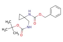 eMolecules​ Pharmablock / tert-butyl N-[[1-(benzyloxycarbonylamino)cyclopropyl]methyl]carbamate