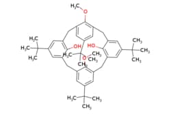 eMolecules​&nbsp;Ambeed / 15355575-Tetra-tert-butyl-3272-dimethoxy-1357(13)-tetrabenzenacyclooctaphane-1252-diol / 250mg / 686659937 / A1519701 /  / 122406-45-5 / MFCD00142526 / 676.982 / C46H60O4