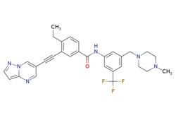 eMolecules​ 1429617-90-2 | Ambeed | 4-Ethyl-N-(3-((4-methylpiperazin-1-yl)methyl)-5-(trifluoromethyl)phenyl)-3-(pyrazolo[15-a]pyrimidin-6-ylethynyl)benzamide