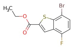 eMolecules​ Pharmablock / ethyl 7-bromo-4-fluoro-benzothiophene-2-carboxylate