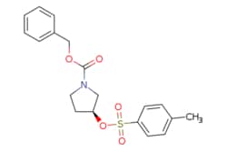 eMolecules​&nbsp;AstaTech / (S)-3-(TOLUENE-4-SULFONYLOXY)-PYRROLIDINE-1-CARBOXYLIC ACID BENZYL ESTER / 1g / 490591132 / P12258 / 95.000 / 158654-83-2 / MFCD18252853 / 375.440 / C19H21NO5S