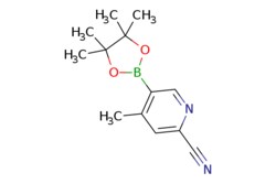 eMolecules​ Ambeed / 4-Methyl-5-(4455-tetramethyl-132-dioxaborolan-2-yl)picolinonitrile / 100mg / 704973374 / A668035 /  / 2009346-30-7 / MFCD18719940 / 244.100 / C13H17BN2O2