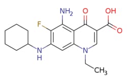 eMolecules​ Ambeed / 5-Amino-7-(cyclohexylamino)-1-ethyl-6-fluoro-4-oxo-14-dihydroquinoline-3-carboxylic