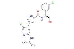 eMolecules​&nbsp;869886-67-9 | Ambeed |  (S)-4-(5-Chloro-2-(isopropylamino)pyridin-4-yl)-N-(1-(3-chlorophenyl)-2-hydroxyethyl)-1H-pyrrole-2-carboxamide |  10mg | 552603369 | A162263 | MFCD22628898 | 433.33 |  C21H22Cl2N4O2