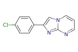 eMolecules​ Pharmablock / 2-(4-chlorophenyl)imidazo[12-a]pyrimidine / 25mg / 551108343 / PBJL150 / 0.000 / 56921-86-9 / MFCD00453236 / 229.670 / C12H8ClN3