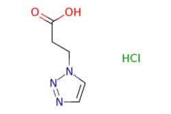 eMolecules​&nbsp;ChemScene / 3-(1H-123-Triazol-1-yl)propanoic acid hydrochloride / 100mg / 711935234 / CS-0160043 / 0.000 / 1803604-38-7 / MFCD27980923 / 177.590 / C5H8ClN3O2