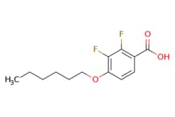 eMolecules​ AOBChem USA / 23-Difluoro-4-(hexyloxy)benzoic acid / 1g / 525250364 / 37474 /  / 2082696-88-4 / [null] / 258.265 / C13H16F2O3