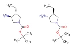 eMolecules​ Pharmablock / tert-butyl trans-3-amino-4-ethyl-pyrrolidine-1-carboxylate