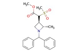 eMolecules​ Pharmablock / methyl 2-[(2S3R)-1-benzhydryl-2-methyl-azetidin-3-yl]-2-methylsulfonyl-acetate