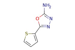 eMolecules​&nbsp;Synthonix / 5-(thiophen-2-yl)-134-oxadiazol-2-amine / 500mg / 794075456 / AC80659 /  / 27049-71-4 / MFCD09028379 / 167.190 / C6H5N3OS