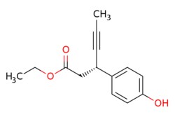 eMolecules​ Pharmablock / ethyl (3S)-3-(4-hydroxyphenyl)hex-4-ynoate /