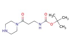 eMolecules​ Pharmablock / tert-butyl N-[3-oxo-3-(piperazin-1-yl)propyl]carbamate
