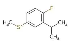 eMolecules​ AOBChem USA / (4-fluoro-3-isopropylphenyl)(methyl)sulfane / 1g / 784409615 / 94573 /  / 2918945-29-4 / [null] / 184.270 / C10H13FS