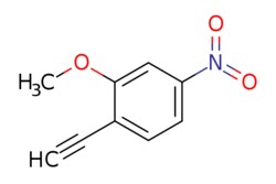 eMolecules​ ChemScene / 1-Ethynyl-2-methoxy-4-nitrobenzene / 100mg / 632277683