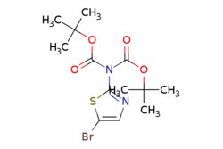 eMolecules​ Synthonix / tert-butyl N-(5-bromo-13-thiazol-2-yl)-N-[(tert-butoxy)carbonyl]carbamate