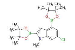 eMolecules​ 1256360-39-0 | Ambeed | 6-Chloro-1-methyl-24-bis(4455-tetramethyl-132-dioxaborolan-2-yl)-1H-indole