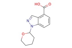eMolecules​&nbsp;AstaTech / 1-(TETRAHYDRO-2H-PYRAN-2-YL)-1H-INDAZOLE-4-CARBOXYLIC ACID / 0.1g / 794182022 / BL002036 / 95.000 / 1000576-23-7 / MFCD09870059 / 246.266 / C13H14N2O3