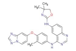 eMolecules​ Ambeed / N4-(4-([124]Triazolo[15-a]pyridin-7-yloxy)-3-methylphenyl)-N6-(44-dimethyl-45-dihydrooxazol-2-yl)quinazoline-46-diamine