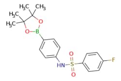 eMolecules​ 1469930-84-4 | Ambeed | 4-Fluoro-N-(4-(4455-tetramethyl-132-dioxaborolan-2-yl)phenyl)benzenesulfonamide