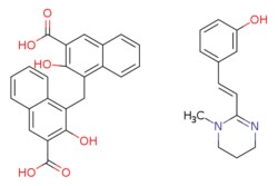 eMolecules​&nbsp;Medchem Express / Oxantel (pamoate) / 100mg / 446273824 / HY-B1344 /  / 68813-55-8 / MFCD19105662 / 604.659 / C36H32N2O7