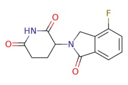 eMolecules​&nbsp;Ambeed / 3-(4-Fluoro-1-oxoisoindolin-2-yl)piperidine-26-dione / 100mg / 600852131 / A991227 /  / 2359705-88-5 / [null] / 262.240 / C13H11FN2O3