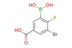 eMolecules​ AOBChem USA / 2-Fluoro-3-bromo-5-carboxyphenylboronic acid