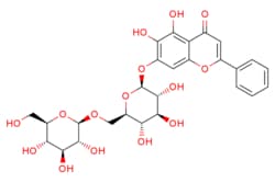 eMolecules​ Medchem Express / Oroxin B / 5mg / 489863287 / HY-N1435 /  / 114482-86-9 / MFCD22125002 / 594.522 / C27H30O15