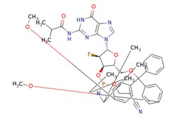 eMolecules​ 144089-97-4 | Ambeed | (2R3R4R5R)-2-((Bis(4-methoxyphenyl)(phenyl)methoxy)methyl)-4-fluoro-5-(2-isobutyramido-6-oxo-16-dihydro-9H-purin-9-yl)tetrahydrofuran-3-yl