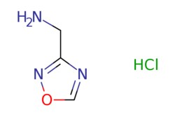 eMolecules​&nbsp;ChemScene / 124-Oxadiazol-3-ylmethanamine hydrochloride / 100mg / 654755278 / CS-0208528 / 0.000 / 370103-73-4 / MFCD16990589 / 135.550 / C3H6ClN3O