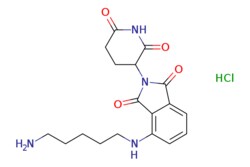 eMolecules​&nbsp;Ambeed / 4-((5-Aminopentyl)amino)-2-(26-dioxopiperidin-3-yl)isoindoline-13-dione hydrochloride / 50mg / 761936318 / A1471138 /  / 2375194-03-7 / [null] / 394.860 / C18H23ClN4O4