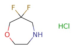 eMolecules​&nbsp;Pharmablock / 66-difluoro-14-oxazepane hydrochloride / 25mg / 778477526 / PBZ5210-1 / 0.000 / 1341039-23-3 / MFCD21362353 / 173.590 / C5H10ClF2NO