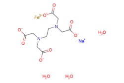 eMolecules​&nbsp;Ambeed / Ethylenediaminetetraaceticacidferricsodiumsalttrihydrate / 500g / 588341364 / A1255856 /  / 2489531-02-2 / MFCD00798117 / 421.092 / C10H18FeN2NaO11