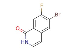 eMolecules​ Pharmablock / 6-bromo-7-fluoro-2H-isoquinolin-1-one / 25mg / 586163419 / PBU3344 / 0.000 / 1938129-80-6 / [null] / 242.047 / C9H5BrFNO