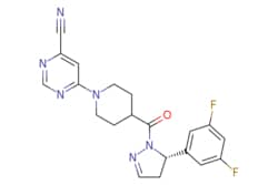 eMolecules​ 2226735-55-1 | Ambeed | (S)-6-(4-(5-(35-Difluorophenyl)-45-dihydro-1H-pyrazole-1-carbonyl)piperidin-1-yl)pyrimidine-4-carbonitrile