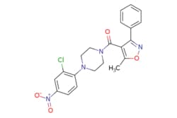 eMolecules​&nbsp;341001-38-5 | Medchem Express |  Nucleozin |  5mg | 446270905 | HY-50001 | MFCD01426660 | 426.86 |  C21H19ClN4O4